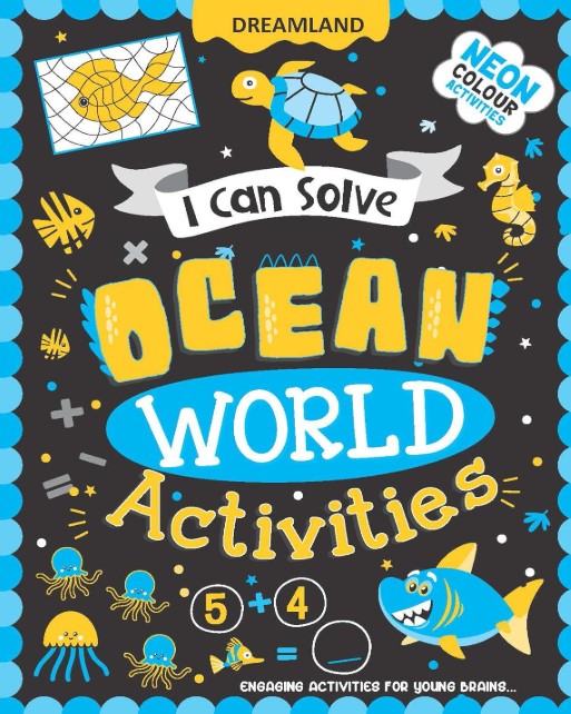 Ocean World Activities - I Can Solve Activity Book